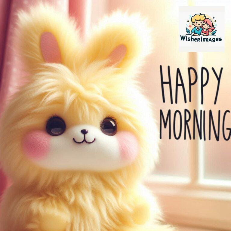 cute rabbit couple cartoon bunny good morning images rabbit good morning images funny (5)