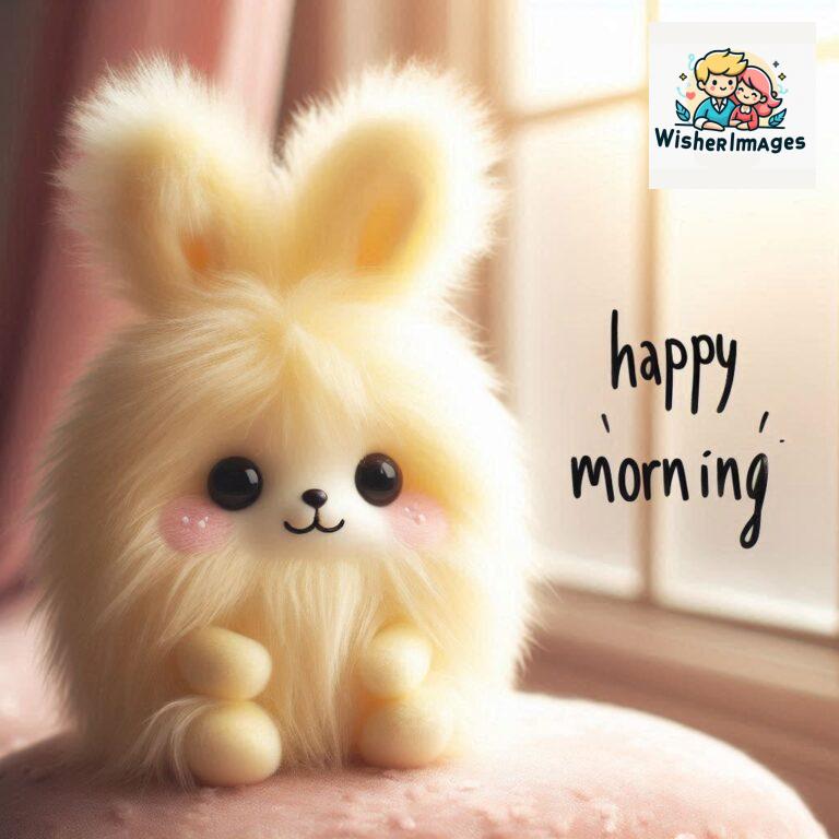 cute rabbit couple cartoon bunny good morning images rabbit good morning images funny (50)