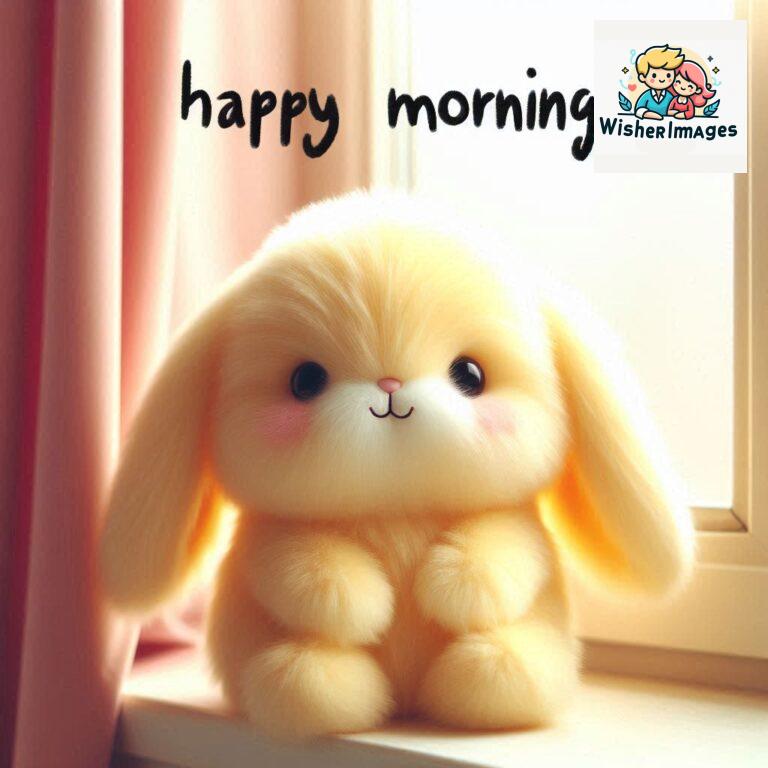 cute rabbit couple cartoon bunny good morning images rabbit good morning images funny (53)