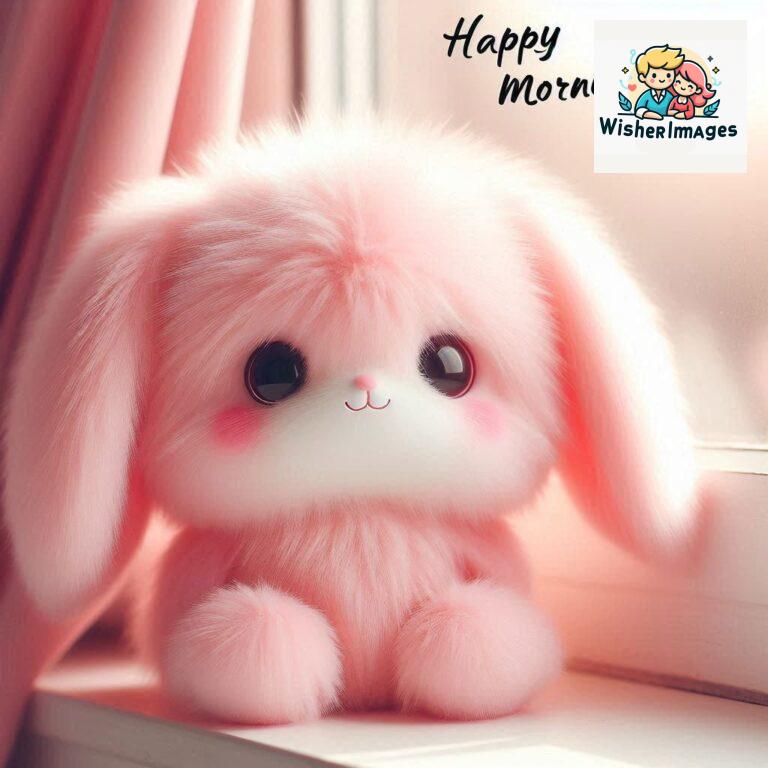 cute rabbit couple cartoon bunny good morning images rabbit good morning images funny (54)