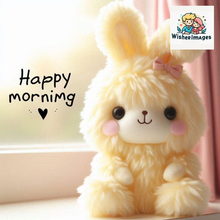 cute rabbit couple cartoon bunny good morning images rabbit good morning images funny (62)