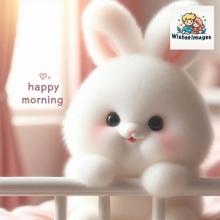 cute rabbit couple cartoon bunny good morning images rabbit good morning images funny (67)