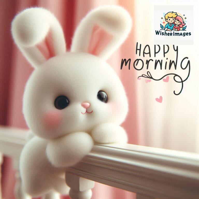 cute rabbit couple cartoon bunny good morning images rabbit good morning images funny (71)