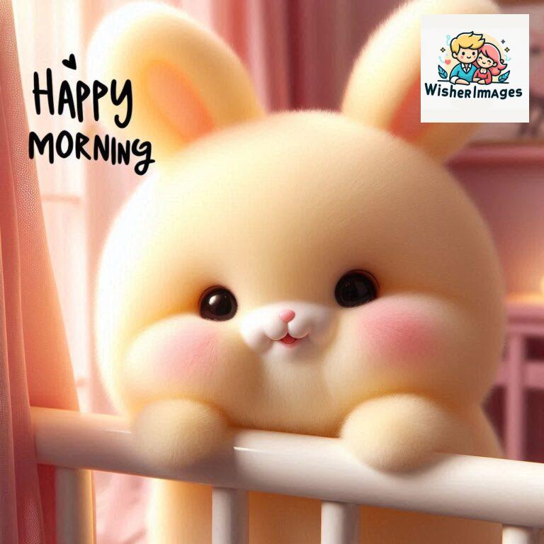 cute rabbit couple cartoon bunny good morning images rabbit good morning images funny (76)