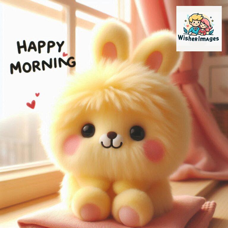 cute rabbit couple cartoon bunny good morning images rabbit good morning images funny (77)