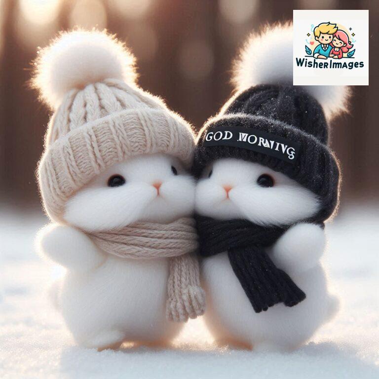 cute rabbit couple cartoon bunny good morning images rabbit good morning images funny (8)