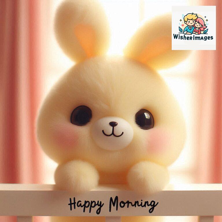 cute rabbit couple cartoon bunny good morning images rabbit good morning images funny (83)