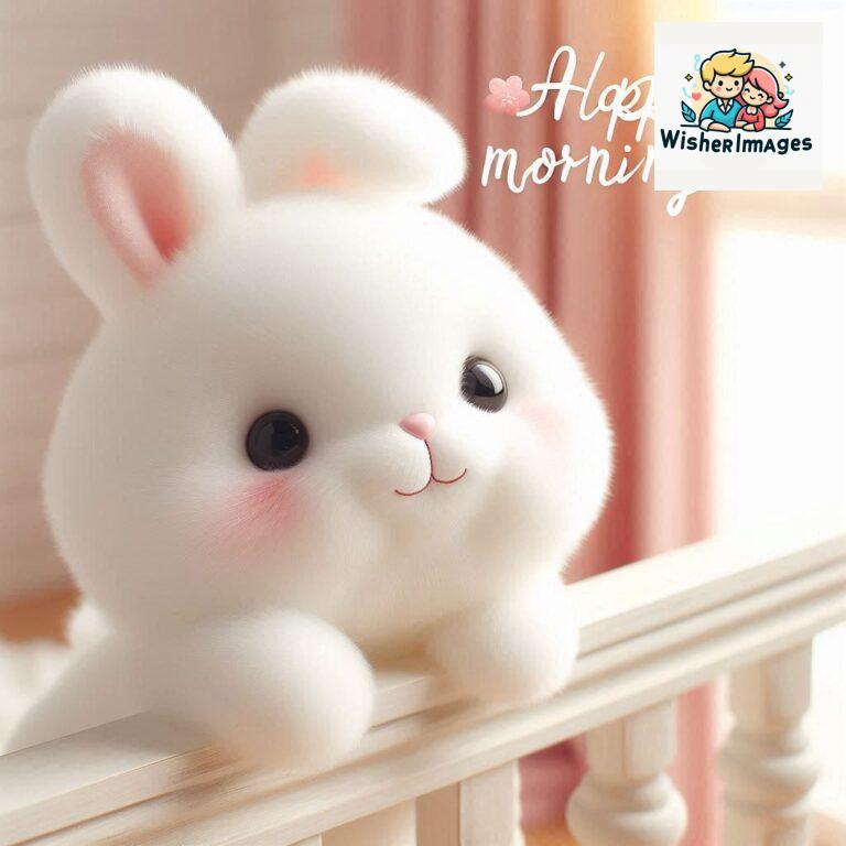 cute rabbit couple cartoon bunny good morning images rabbit good morning images funny (84)