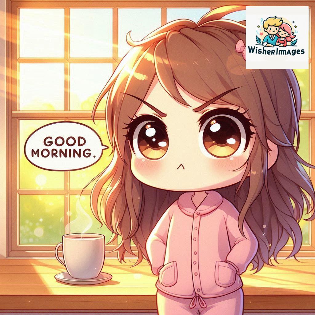 little girl good morning wish flowers smile nature coffee happy bright day positive start sunshine message photo love pic greeting image cheerful blessing warm (38)