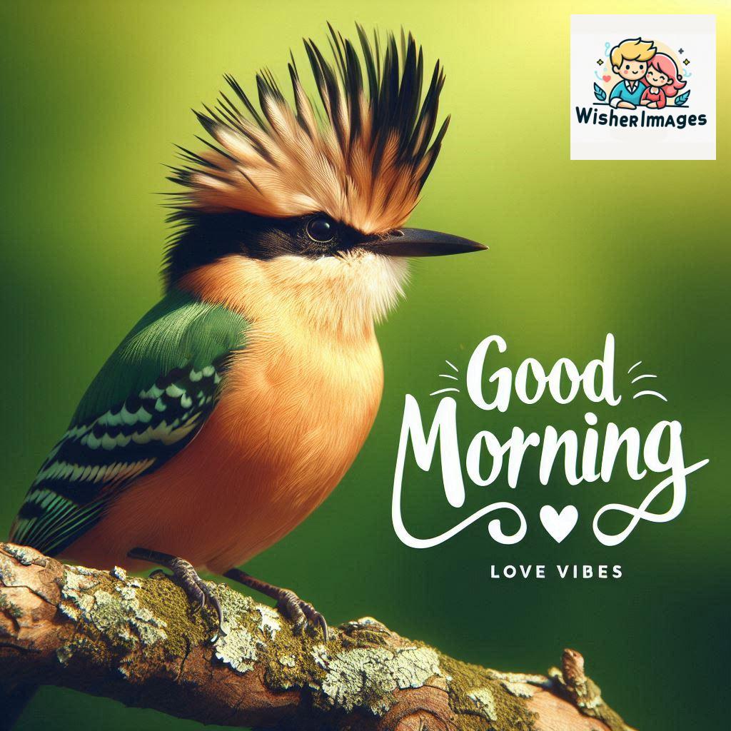 Good Morning! Just as this radiant bird brings a touch of color to the morning, may your day be filled with vibrant moment (197)