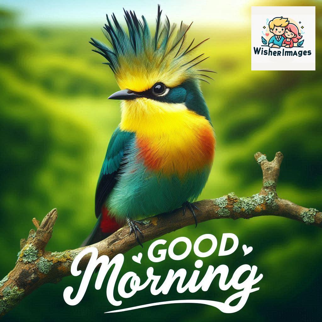 Good Morning! Just as this radiant bird brings a touch of color to the morning, may your day be filled with vibrant moment (206)