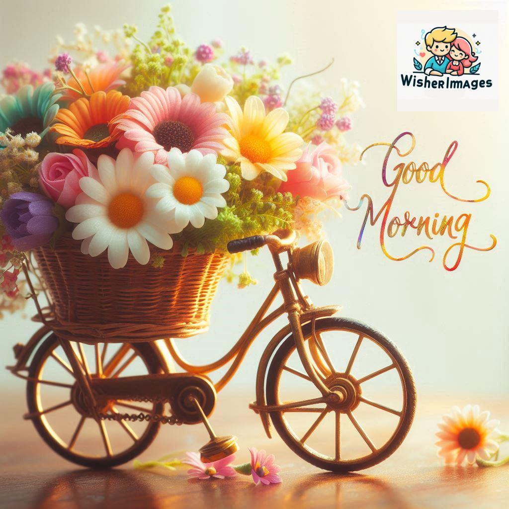 free good morning images for whatsapp miniature bicycle with flowers good morning sunrise.jpg (137)