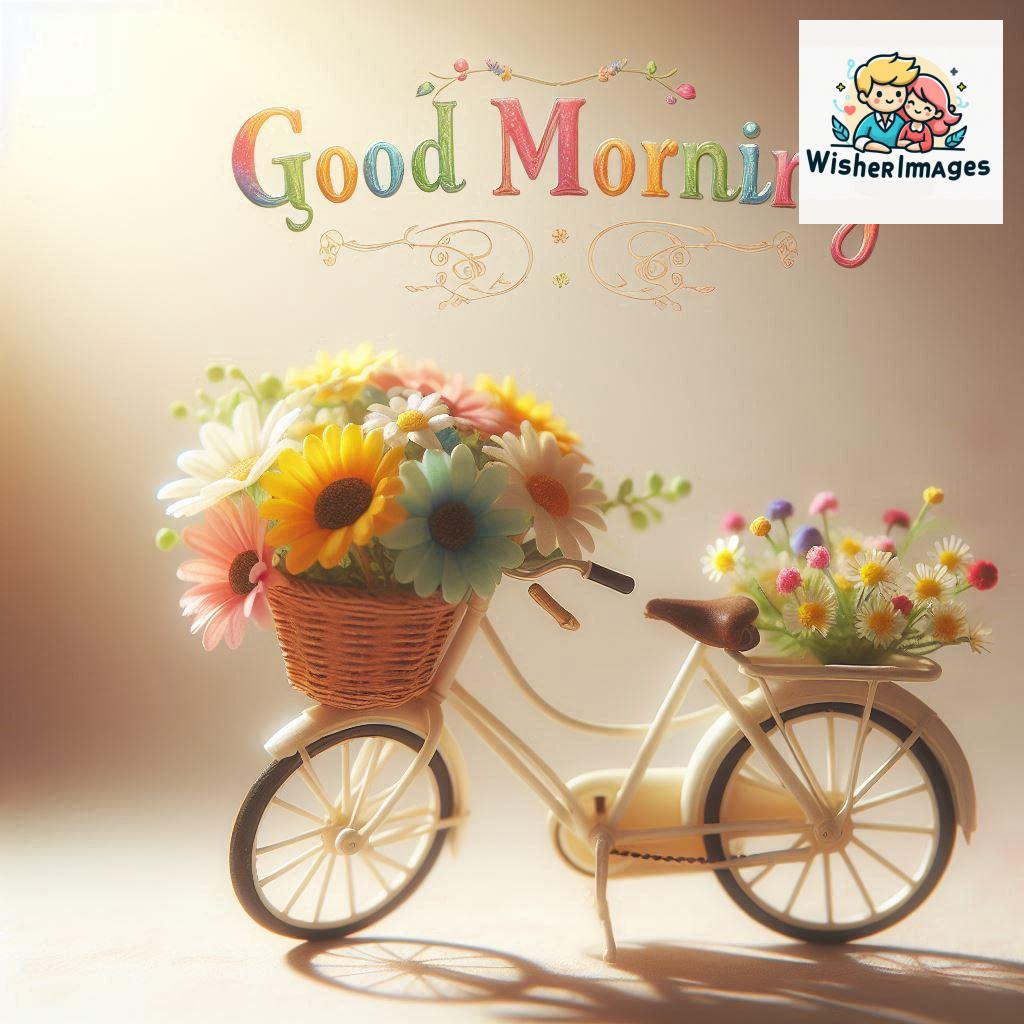 free good morning images for whatsapp miniature bicycle with flowers good morning sunrise.jpg (145)