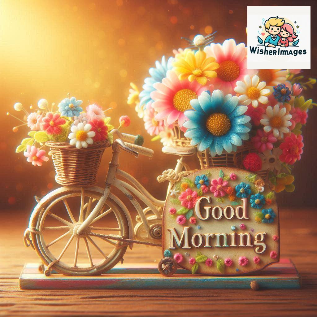 free good morning images for whatsapp miniature bicycle with flowers good morning sunrise.jpg (47)